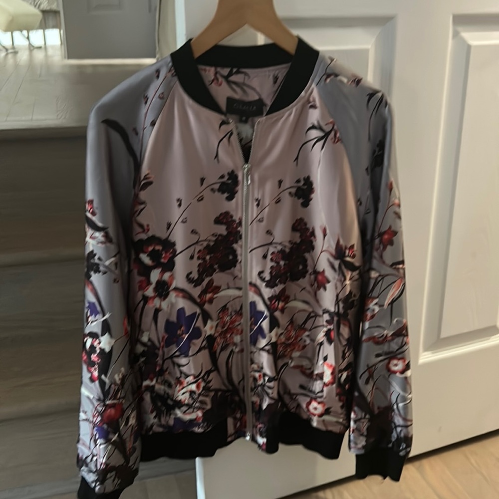 Gracia Satin bomber